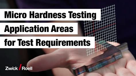 micro hardness testing method|different types of hardness testing.